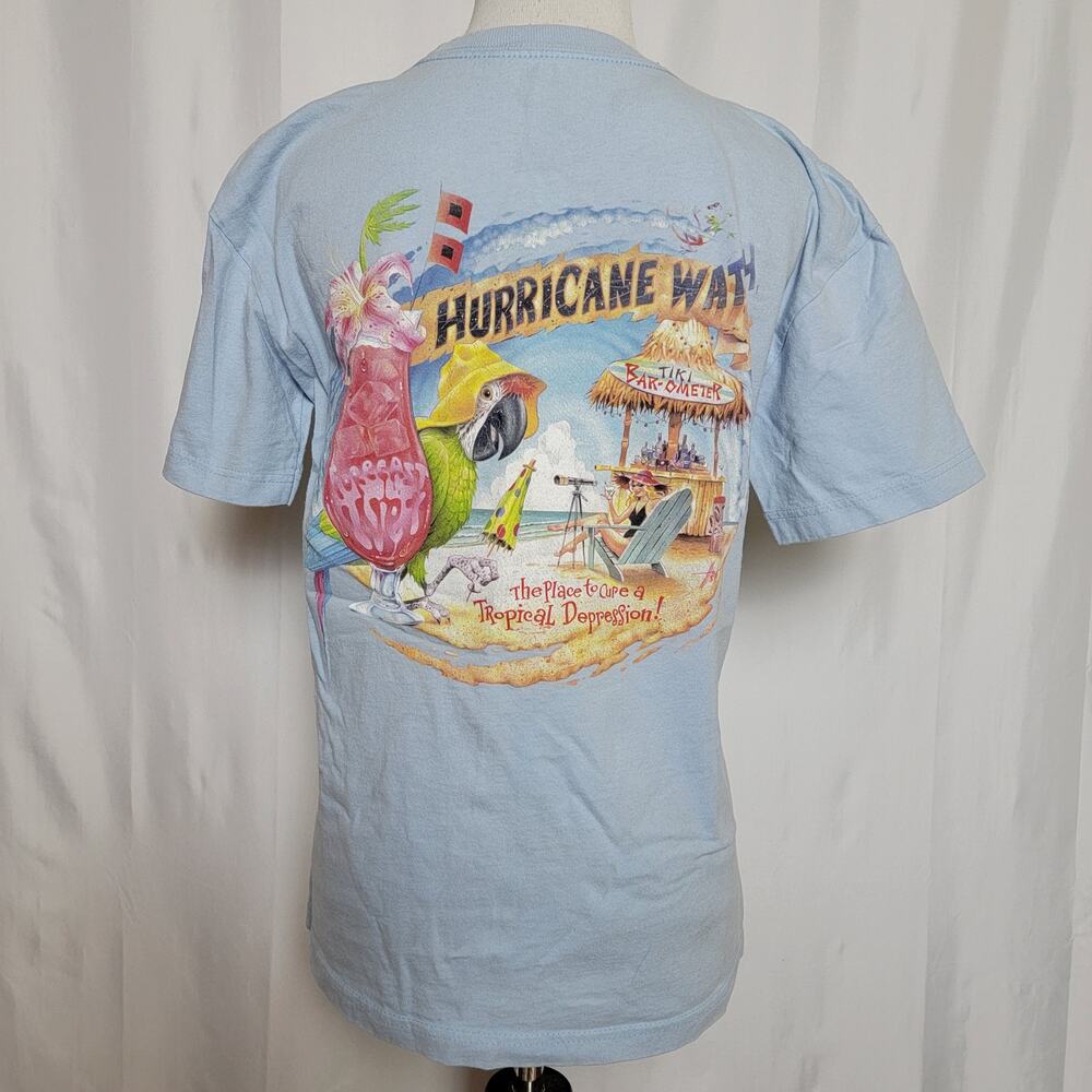 Goin Coastal Hurricane Graphic Tee SZ Small